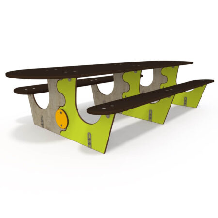 Picknickbank recht 2,5 meter