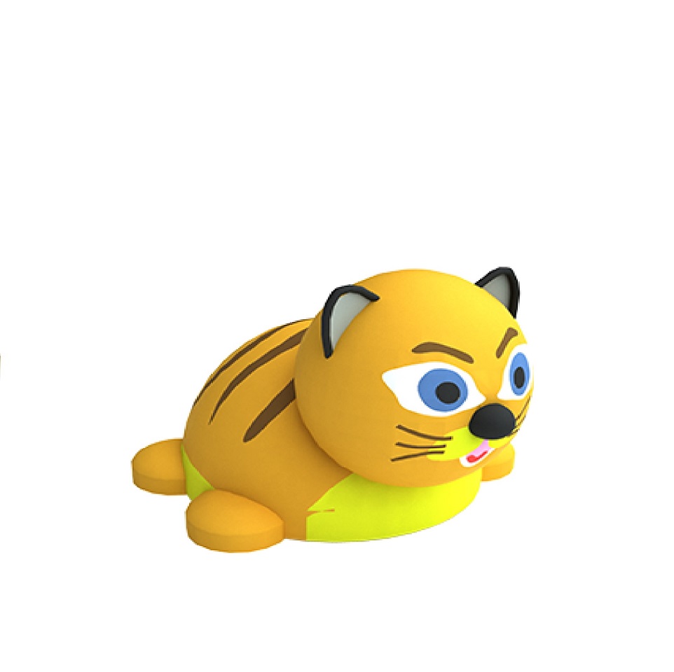 Playtop 3D animal mini kat web Playtop 3D animal mini kat web