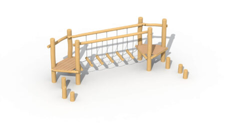 Robinia behendigheidstoestel wiebelbrug