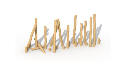 Robinia palenbos Medium 25 palen