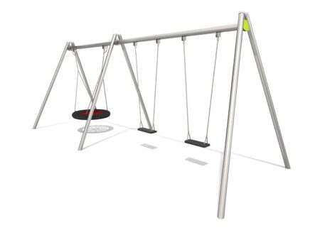 RVS combinatieschommel