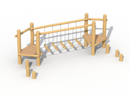 Robinia behendigheidstoestel wiebelbrug