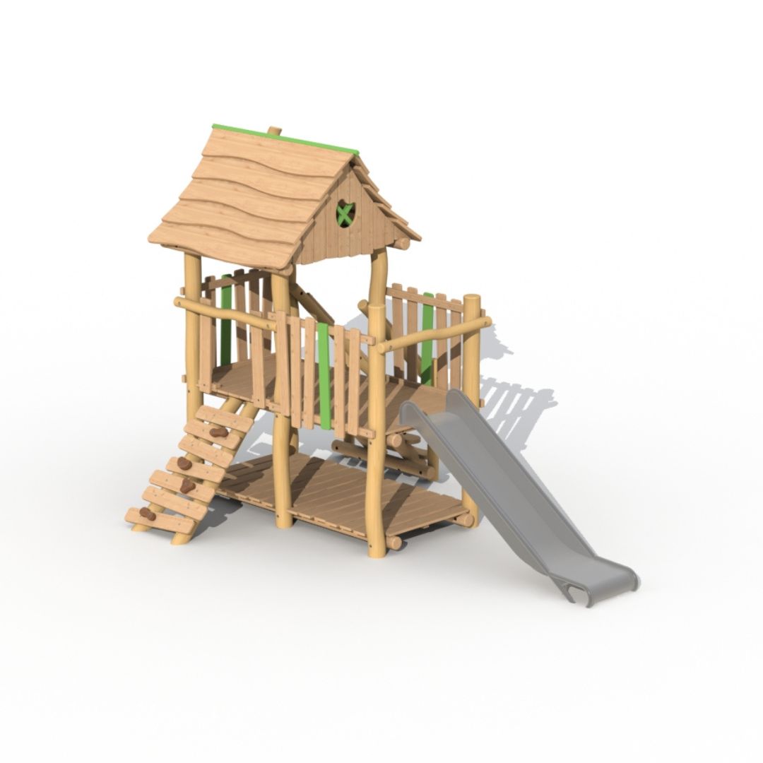 Robinia jagerstoren met uitbreiding