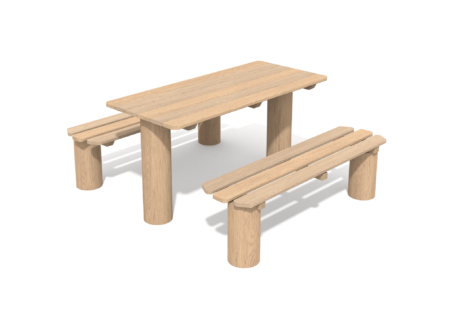 Robinia picknickset