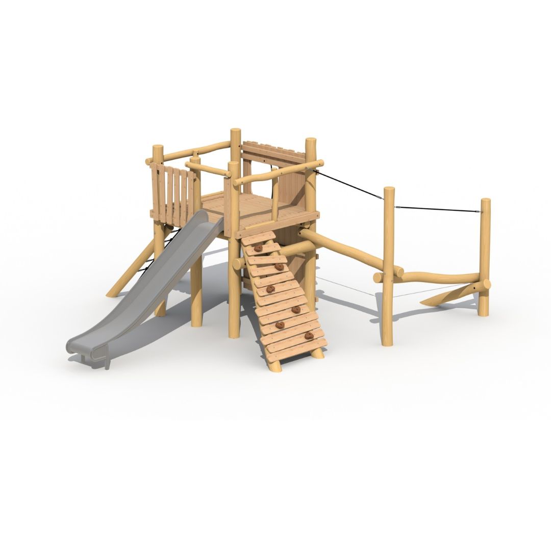 Robinia tovertoren met evenwichtsparcours