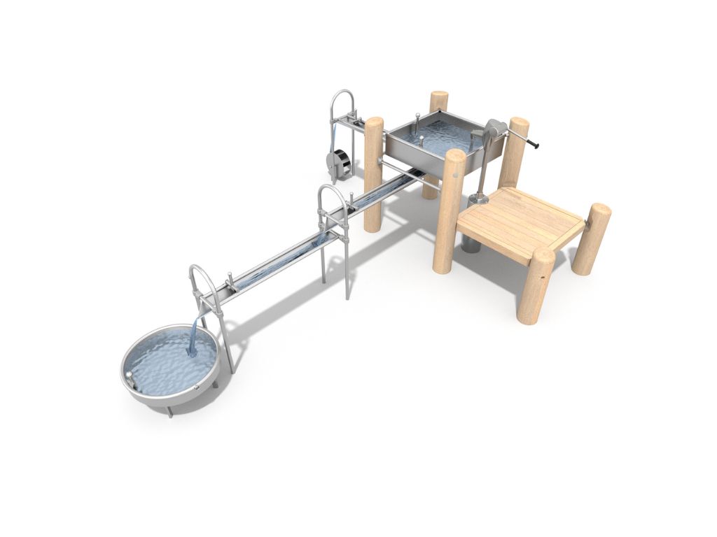 Robinia waterspeeltoestel Vermilion Robinia waterspeeltoestel Vermilion