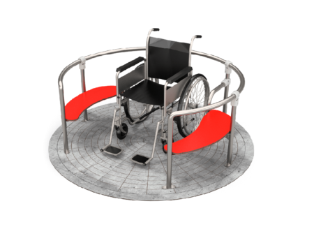 Rolstoeldraaimolen Single