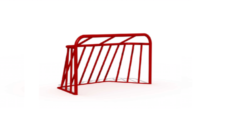 Metalen voetbaldoel (klein)