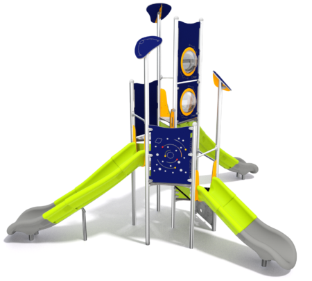 Sebastian RVS speeltoestel (2) Sebastian RVS speeltoestel (2)