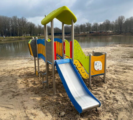 Olivia RVS Speeltoestel Olivia RVS Speeltoestel