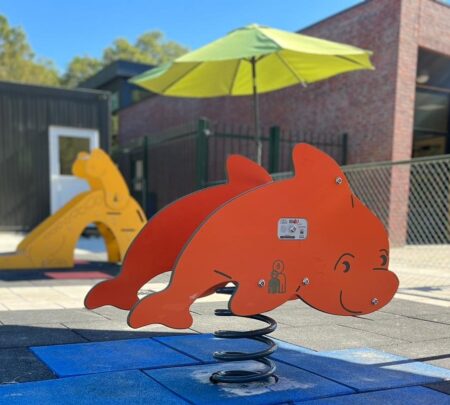 Veerfiguur Dolfijn Veerfiguur Dolfijn