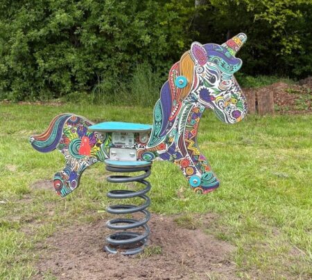 Veerfiguur Eenhoorn Graphic