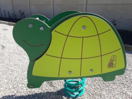 Veerfiguur schildpad Veerfiguur schildpad