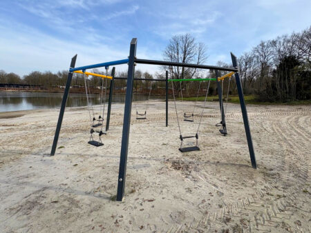 Zeshoekschommel Metaal-1