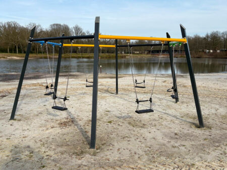 Zeshoekschommel Metaal-3