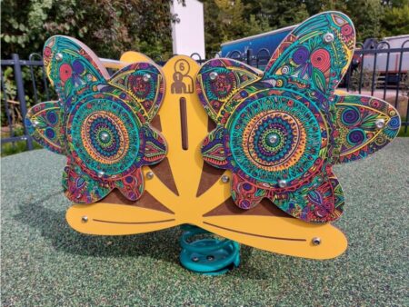 veerfiguur bloem graphic