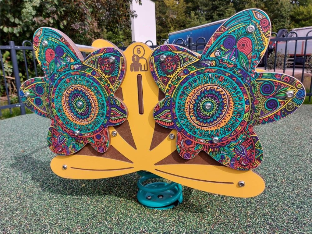 veerfiguur bloem graphic