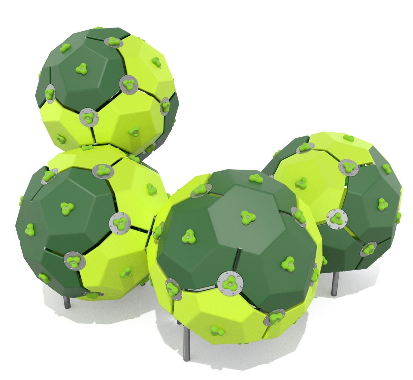 Klimtoestel Bubbles four Klimtoestel Bubbles four