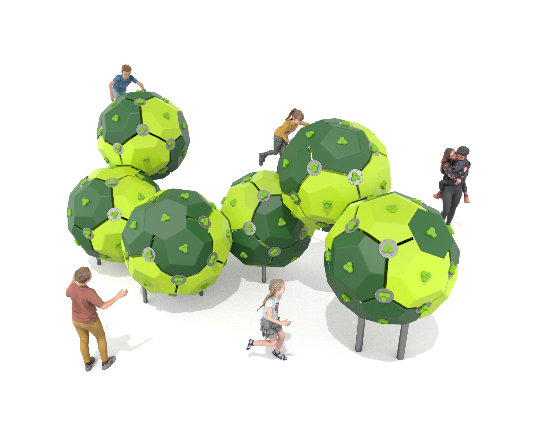 Klimtoestel Bubbles six Klimtoestel Bubbles six