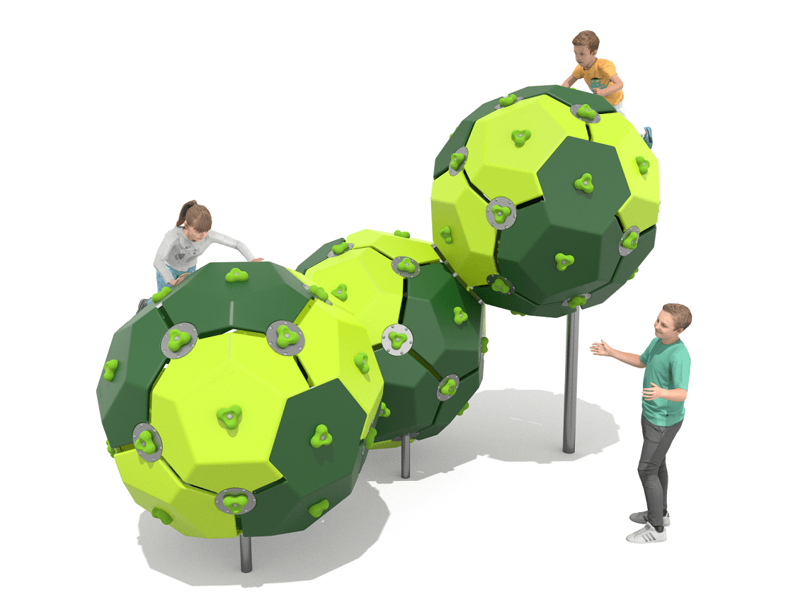 Klimtoestel Bubbles three Klimtoestel Bubbles three