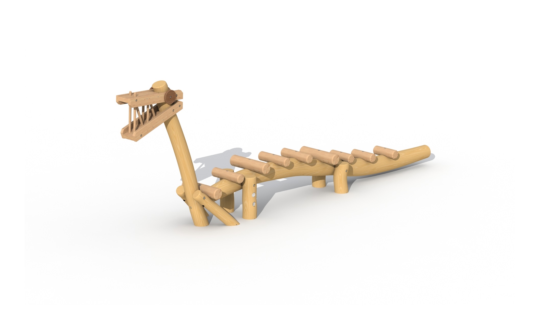 RO340 Robinia balanceertoestel Draak