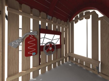 Robinia speelhuisje Brandweer Robinia speelhuisje Brandweer