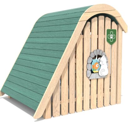 Robinia speelhuisje Dierenarts