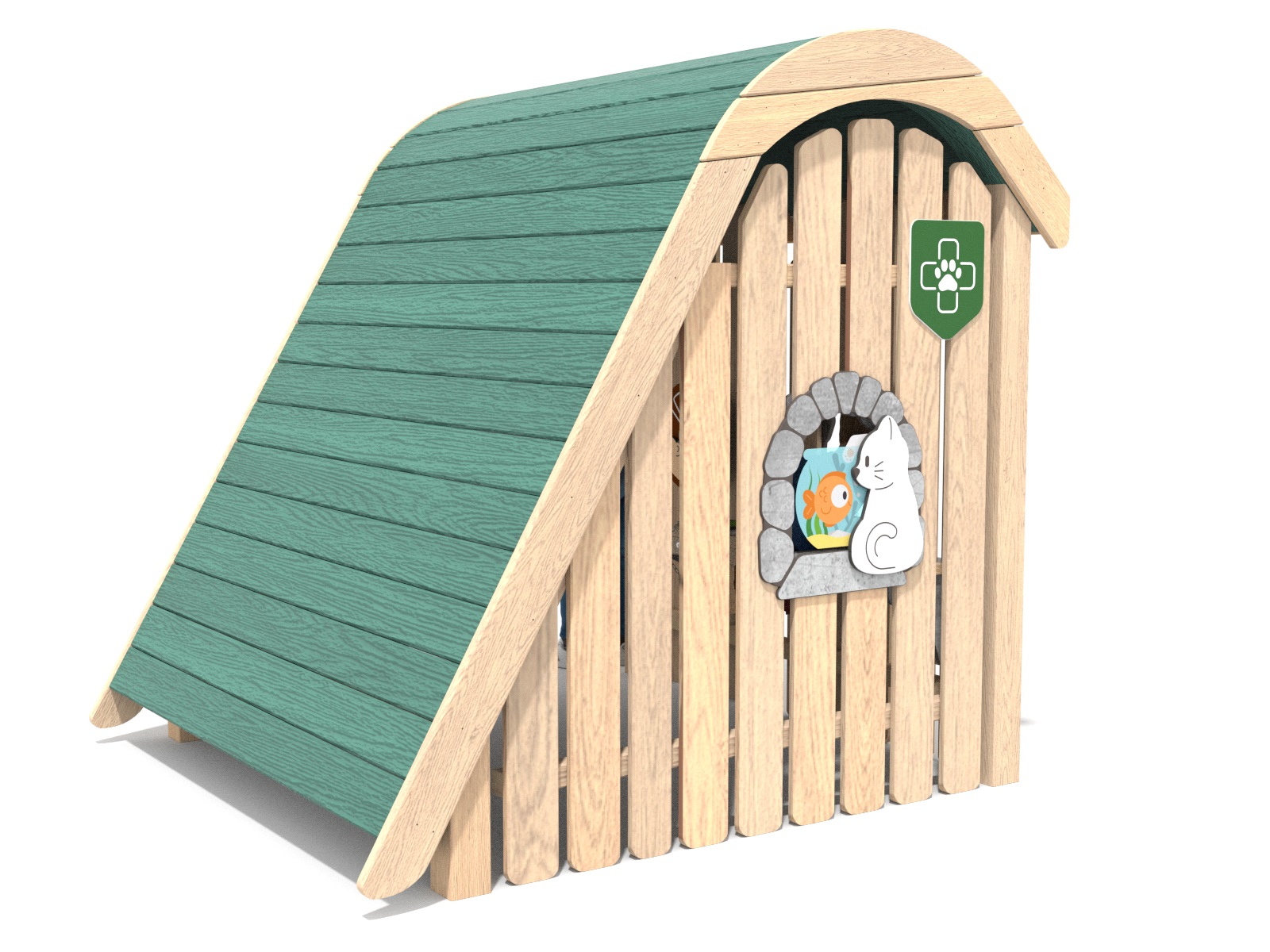 Robinia speelhuisje Dierenarts