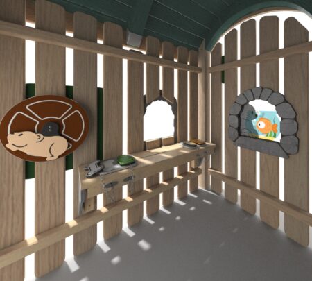 Robinia speelhuisje Dierenarts