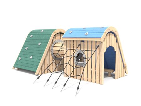 Robinia speelhuisje duo Tube Robinia speelhuisje duo Tube