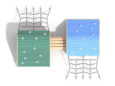 Robinia speelhuisje duo Tube Robinia speelhuisje duo Tube