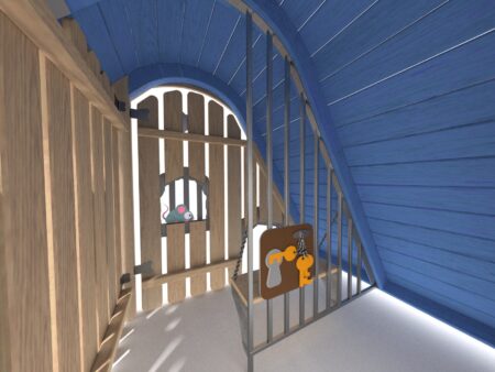 Robinia speelhuisje Gevangenis Robinia speelhuisje Gevangenis