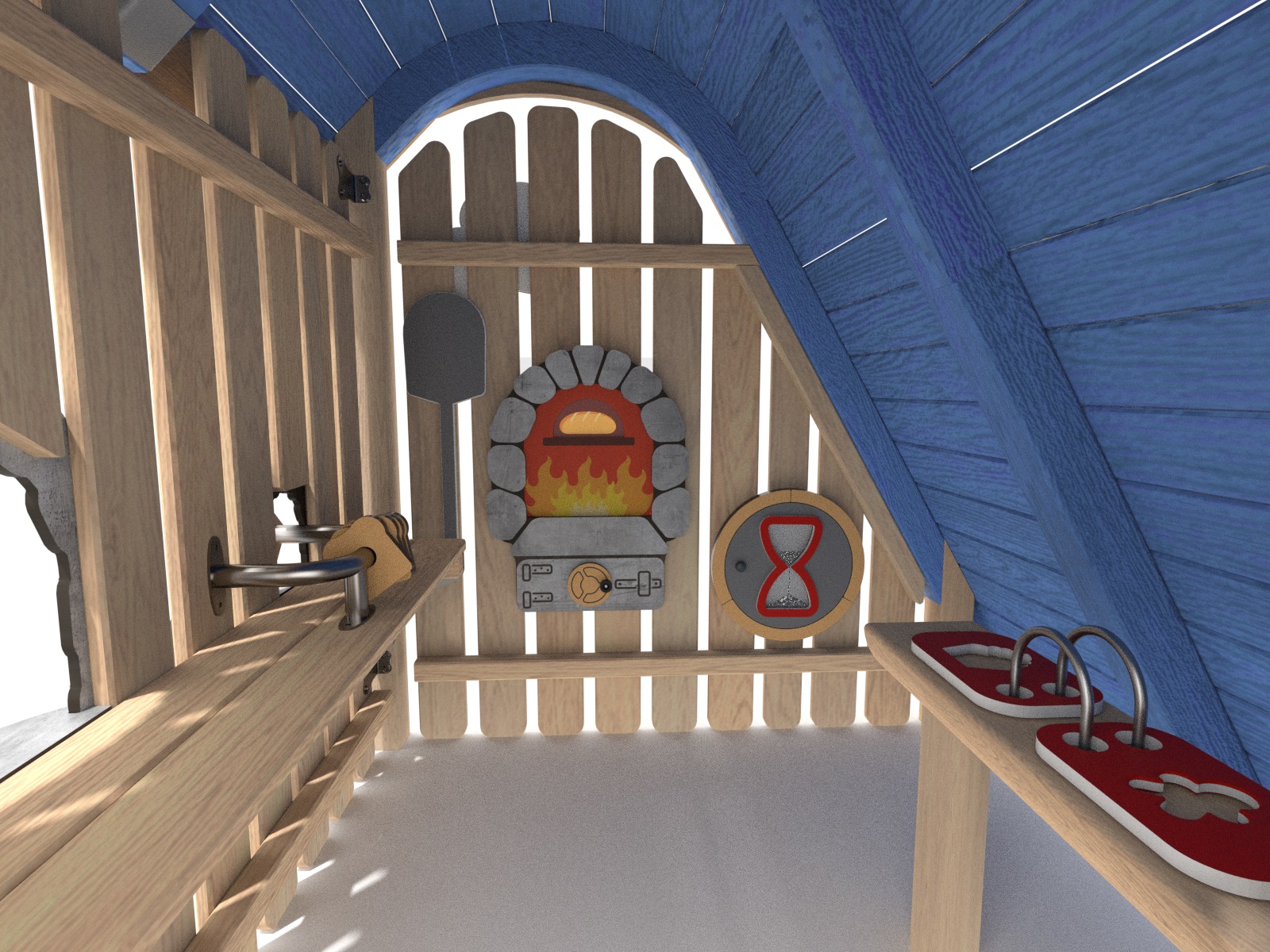 Robinia speelhuisje bakkerij