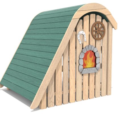 Robinia speelhuisje hoefsmederij