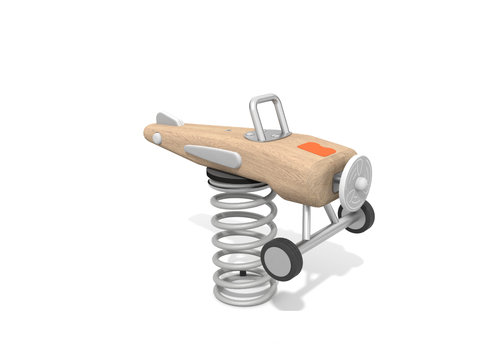 Robinia veerfiguur vliegtuig