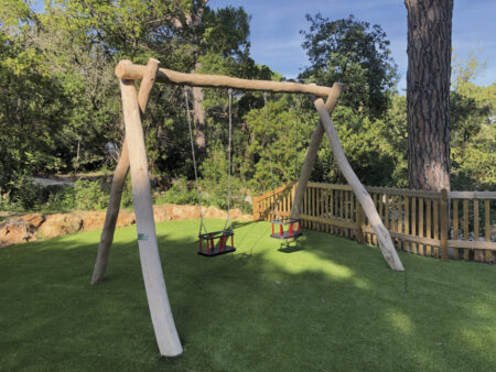 Dubbele schommel Robinia (1) Dubbele schommel Robinia (1)