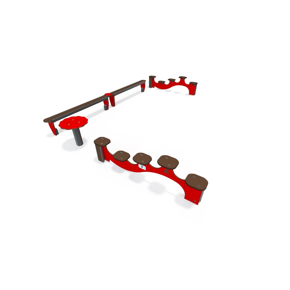 Evenwichtsparcours Romane