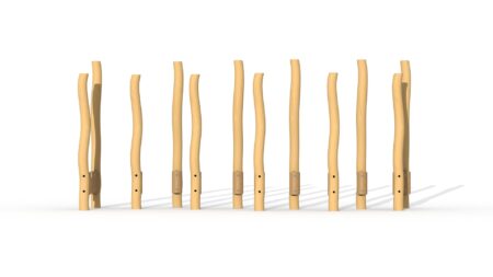 Robinia steltenpad 12 palen 2