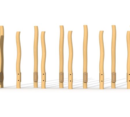 Robinia steltenpad 12 palen 2 Robinia steltenpad 12 palen 2