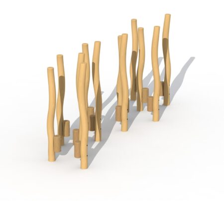 Robinia steltenpad 12 palen 3 Robinia steltenpad 12 palen 3