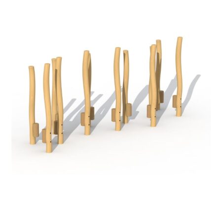 Robinia steltenpad 12 palen