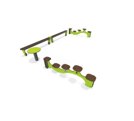 Evenwichtsparcours Romane