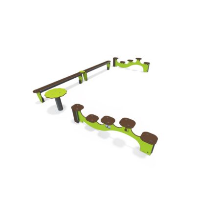 Evenwichtsparcours Romane Evenwichtsparcours Romane