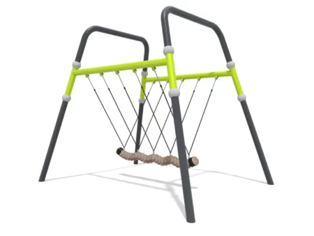 Metalen familieschommel