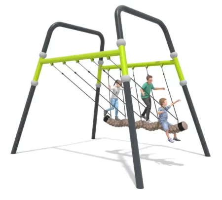 Metalen familieschommel Metalen familieschommel