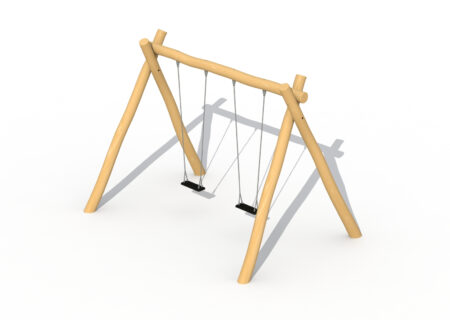 RO101 Robinia dubbele schommel