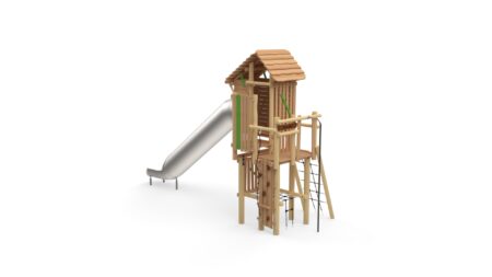 Robinia Ridderburcht met kokerglijbaan