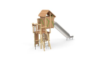 Robinia Ridderburcht met kokerglijbaan