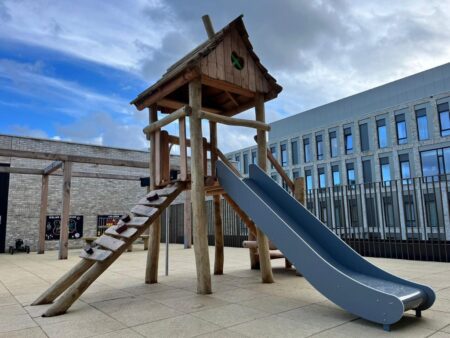 Robinia jagerstoren met dak
