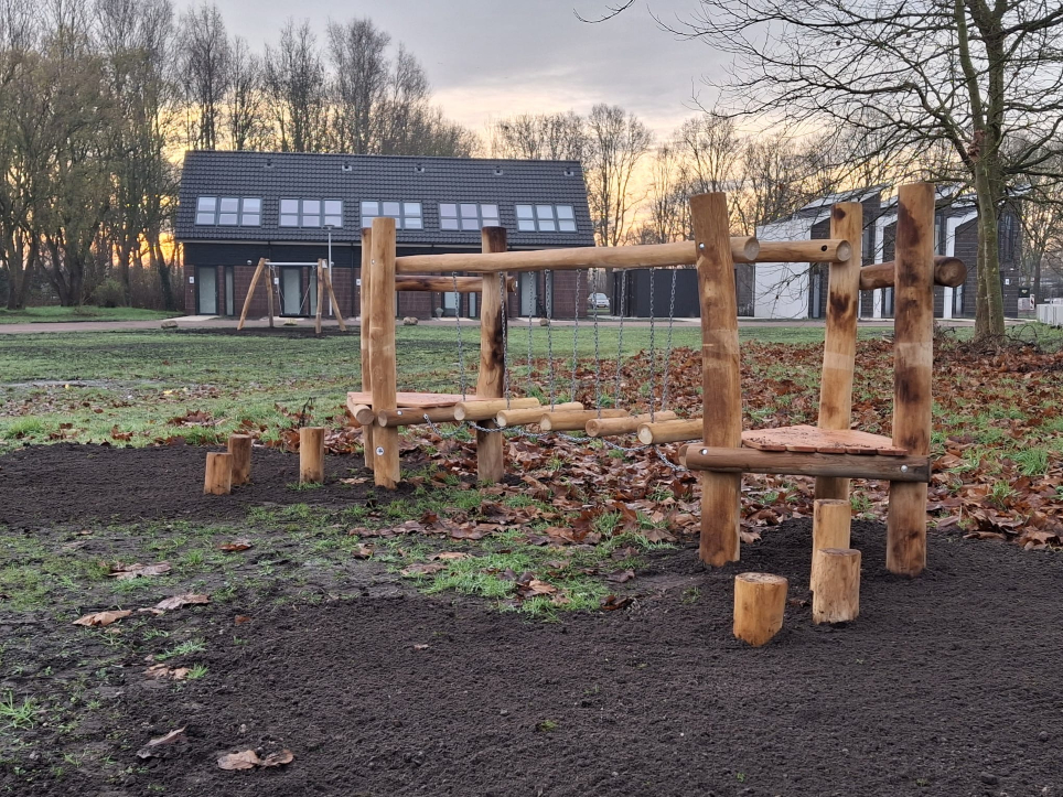 Robinia behendigheidstoestel wiebelbrug